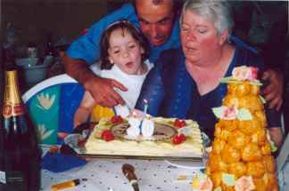 Gwen et mes beaux-parents