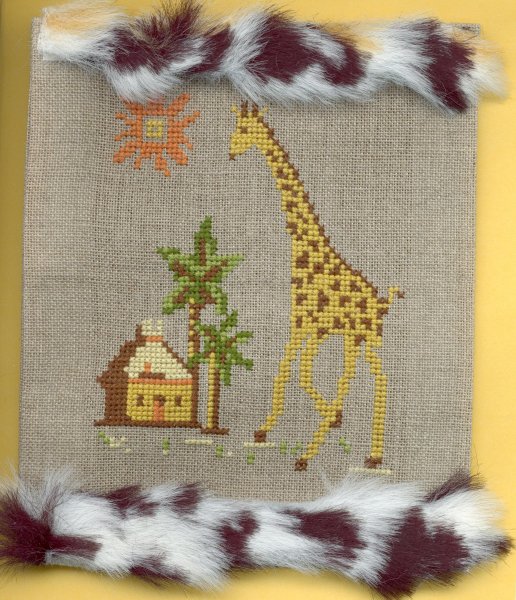 Pochette girafe