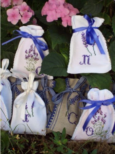 Photos des sachets de lavande