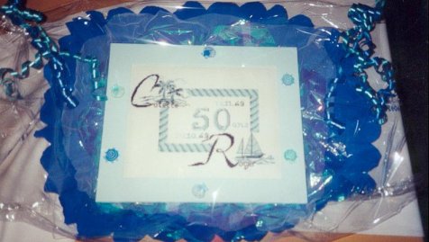 Tableau des 50 ans de mes beaux-parents