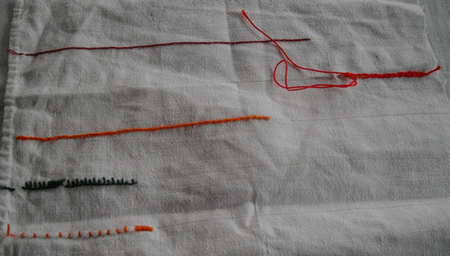 Points broderie traitionnelle