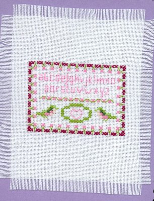 Abc mini pour une carte