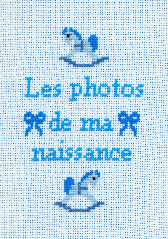 Album photo b&eacute;b&eacute; bleu