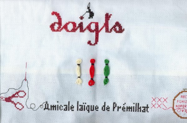 Banni&egrave;re les doigts de f&eacute;es