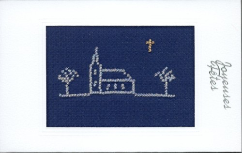 Carte de voeux perl&eacute;e