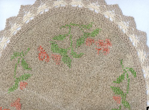 Napperon aux papillons