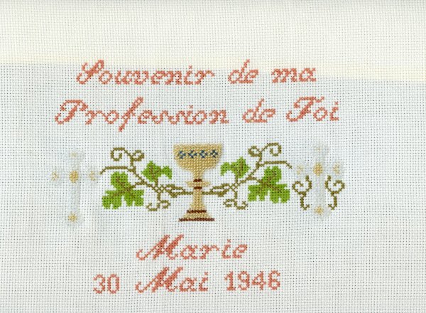 Souvenir de ma profession de foi