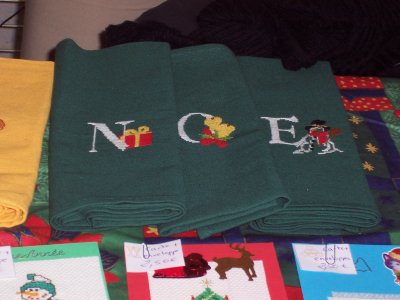 Photo de mes serviettes de table