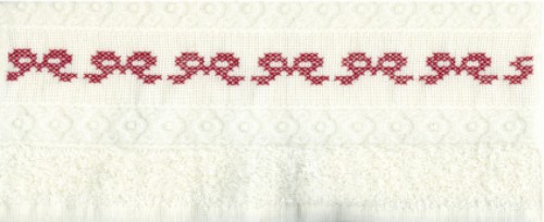 Serviette invit&eacute; aux noeuds