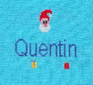 Serviette de table pour Quentin
