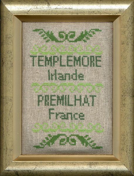 Templemore- Pr&eacute;milhat encadr&eacute;