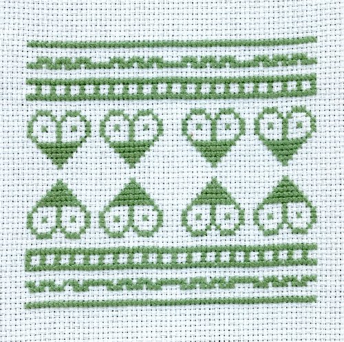 Ballotin coeurs verts