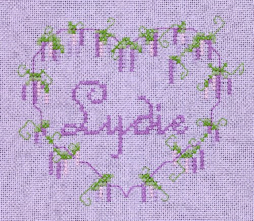 Ballotin glycines pour Lydie