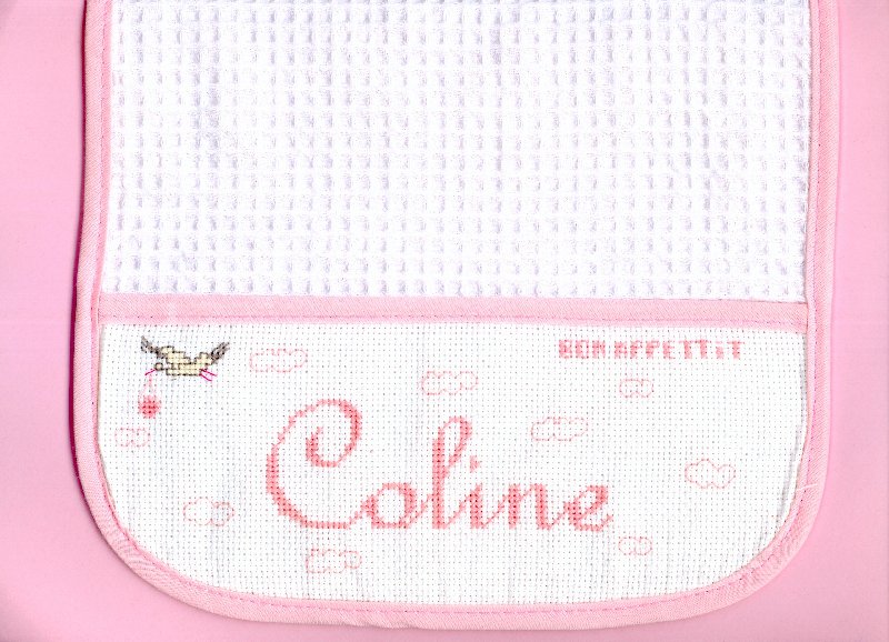 Bavoir pour Coline