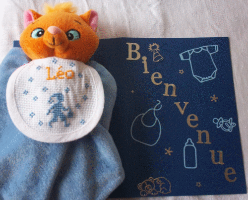 Bavoir pour L&eacute;o