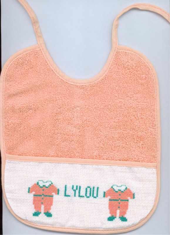 Un bavoir pour Lylou
