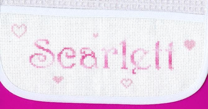 Bavoir pour Scarlett