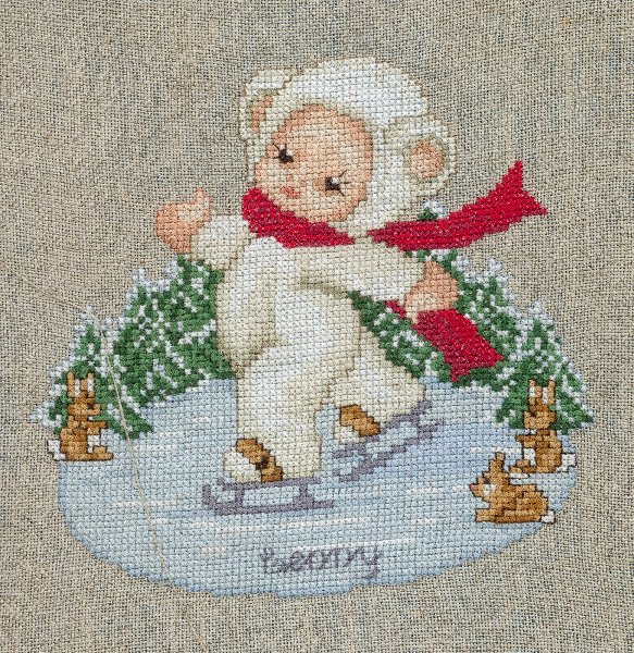 B&eacute;b&eacute; ours polaire pour Lenny