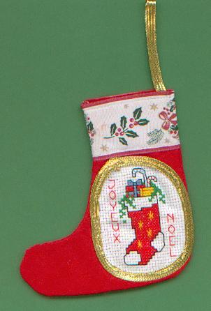 Une botte rouge de No&euml;l