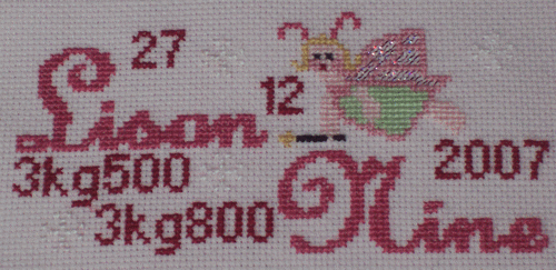 Cadre pour Lison et Nine