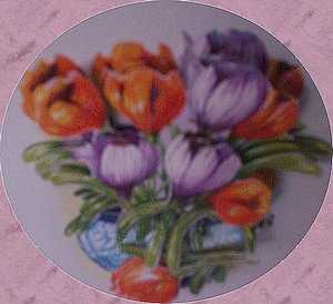 Carte brod&eacute;e 3D