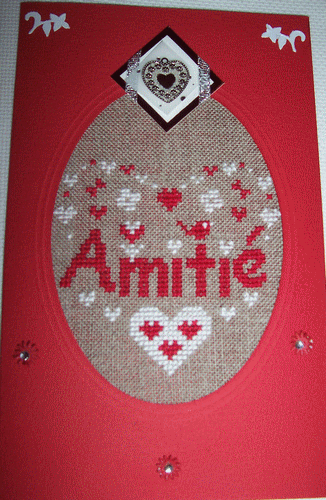 Carte amiti&eacute; pour Colette