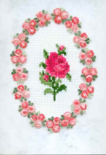 Une rose pour une carte