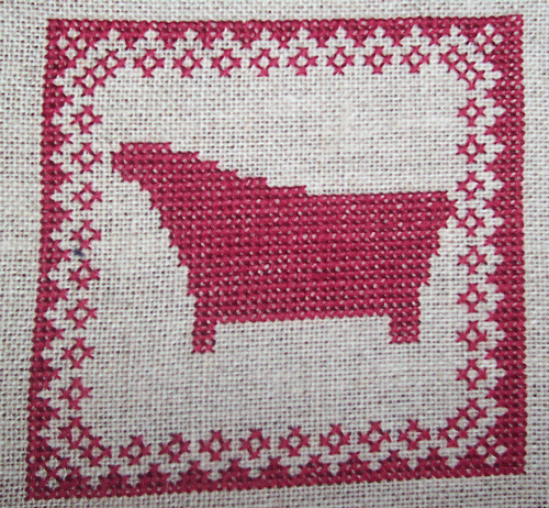 coussin de porte-salle de bain