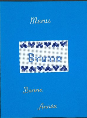 Menu du r&eacute;veillon pour Bruno