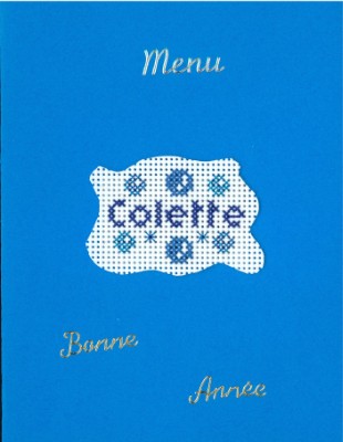 Menu du r&eacute;veillon pour Colette