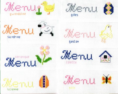 Motifs de P&acirc;ques