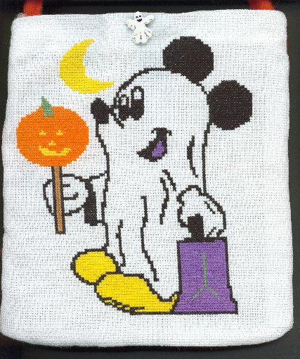 Un sac &agrave; bonbons Mickey fantome