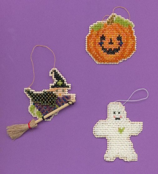 Motifs perl&eacute;s pour Halloween
