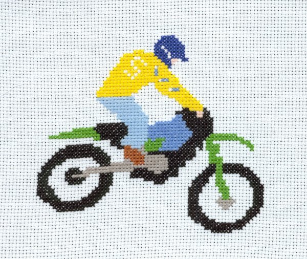 Une moto cross pour Yannick