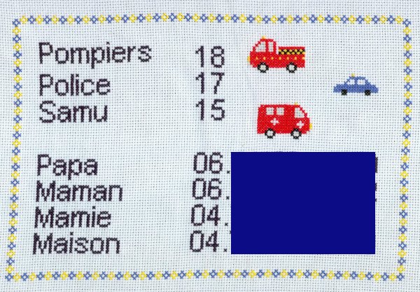 Num&eacute;ros d'Urgence