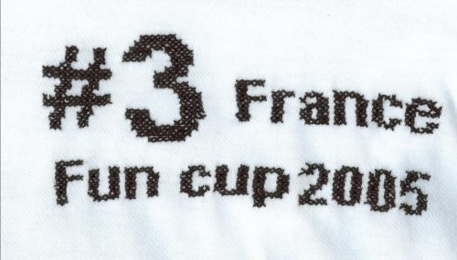3 &egrave;me de France au Paintball