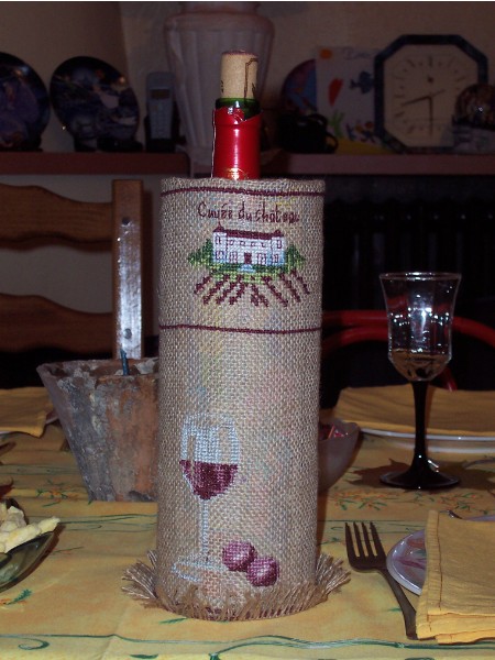 Porte bouteille photo