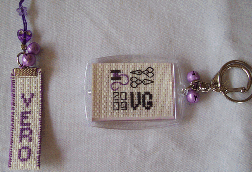 Porte cl&eacute; et bijou de portable