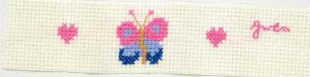 Papillon pour un porte-serviette