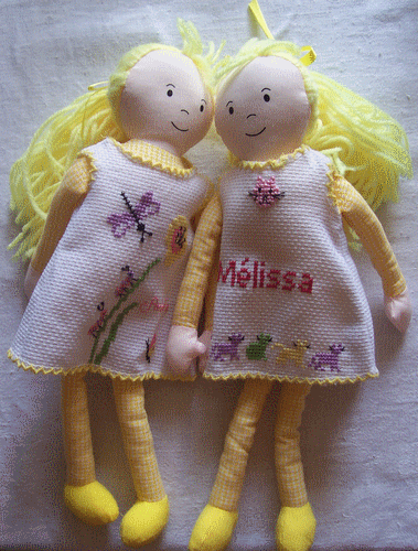 Poup&eacute;e pour mes ni&egrave;ces