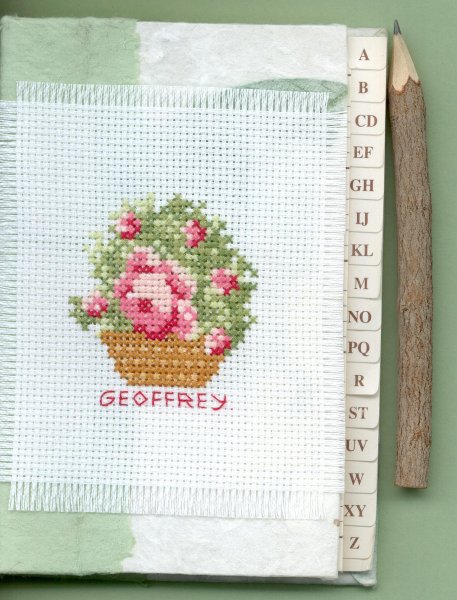 R&eacute;pertoire au panier fleuri