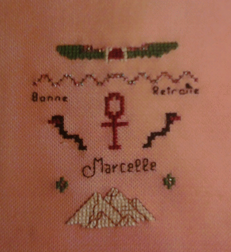  Carte pour la retraite de Marcelle