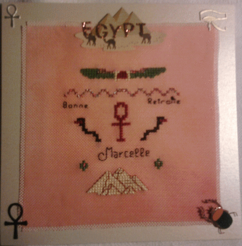  Carte pour la retraite de Marcelle