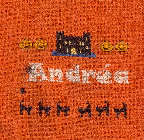 Sac d'Halloween pour Andr&eacute;a