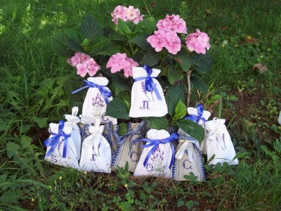 Photos des sachets de lavande