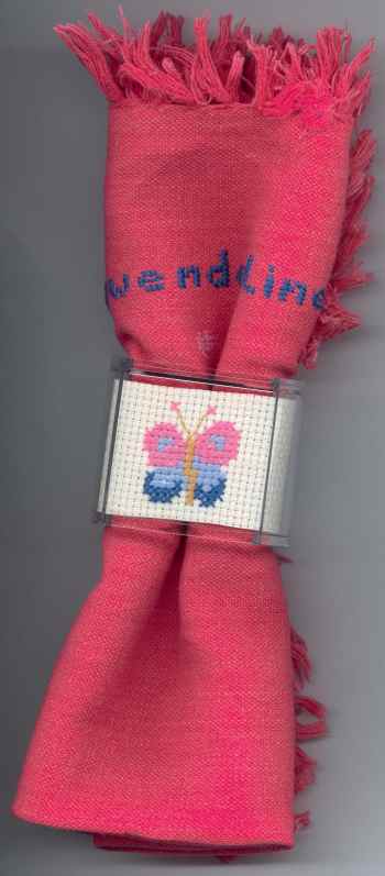 Serviette et porte-serviette