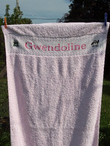 Serviette de toilette pour Gwendoline