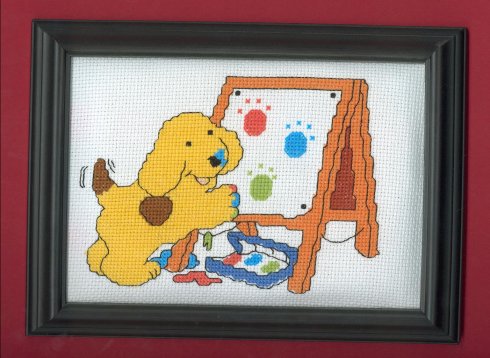 Spot faisant de la peinture