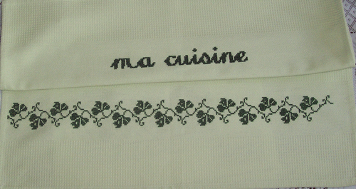 Torchon pour Sylvaine