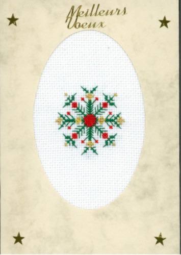 Carte de voeux &eacute;toile